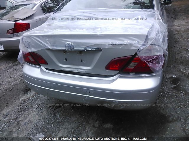 4T1BF28B53U309755 - 2003 TOYOTA AVALON XL/XLS SILVER photo 6