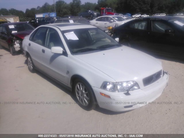 YV1VS27514F091595 - 2004 VOLVO S40 1.9T WHITE photo 1