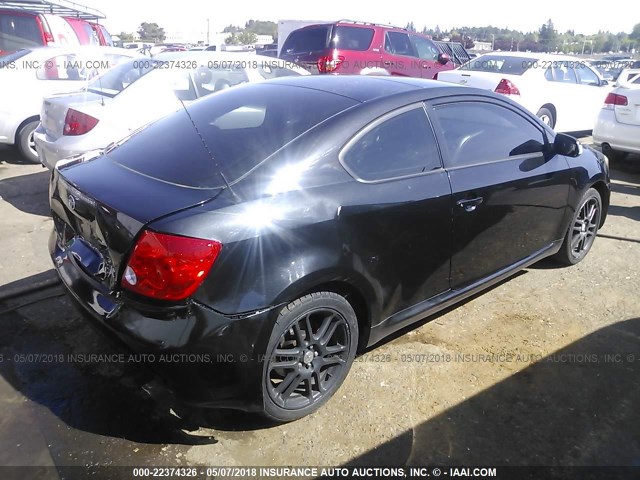 JTKDE177660088694 - 2006 TOYOTA SCION TC 黑色 照片 4