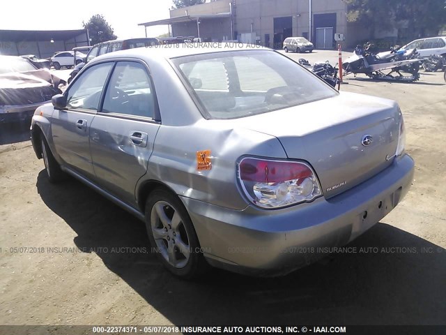 JF1GD61687H511773 - 2007 SUBARU IMPREZA 2.5I SILVER photo 3