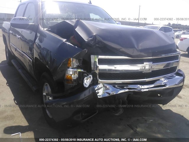 3GCPCSE09BG238213 - 2011 CHEVROLET SILVERADO C1500 LT GRAY photo 6