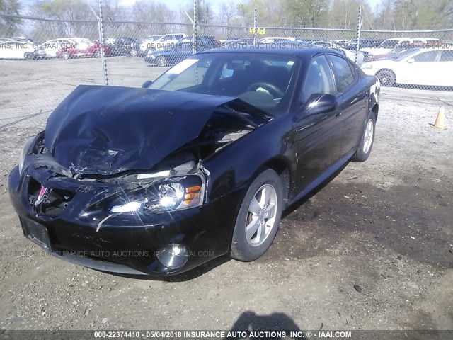 2G2WP552761297363 - 2006 PONTIAC GRAND PRIX BLACK photo 2