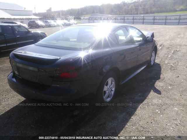2G2WP552761297363 - 2006 PONTIAC GRAND PRIX BLACK photo 4