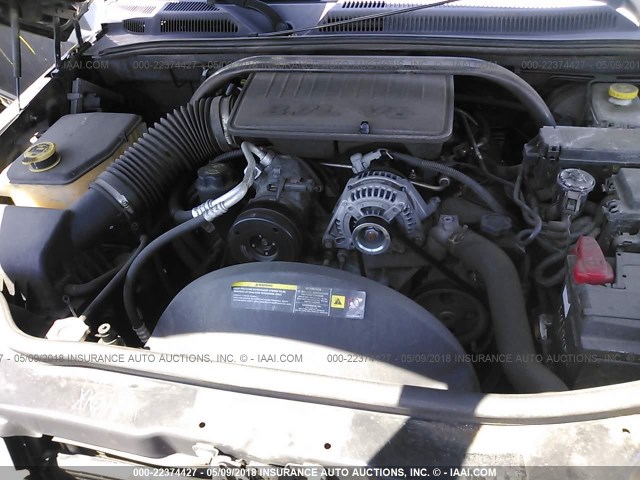 1J8HG48K57C556012 - 2007 JEEP COMMANDER GRAY photo 10