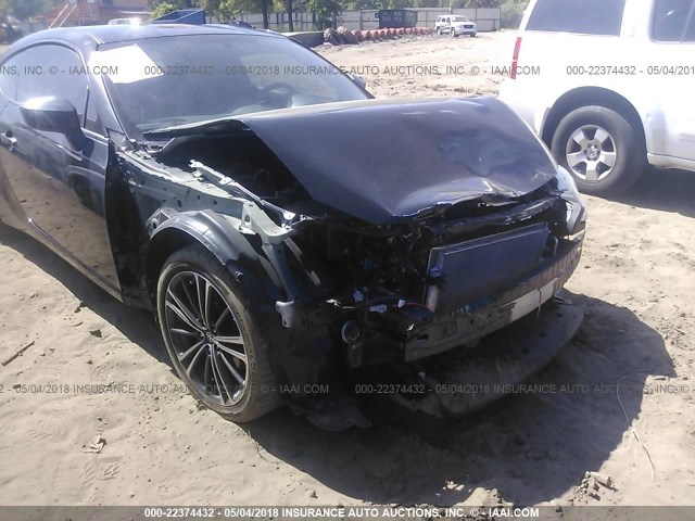 JF1ZNAA13F8710354 - 2015 TOYOTA SCION FR-S BLACK photo 6