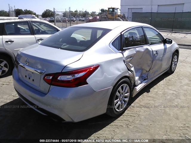 1N4AL3AP5HN342475 - 2017 NISSAN ALTIMA 2.5/S/SV/SL/SR SILVER photo 4