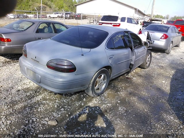 1G2WJ52J9YF156755 - 2000 PONTIAC GRAND PRIX SE GRAY photo 4