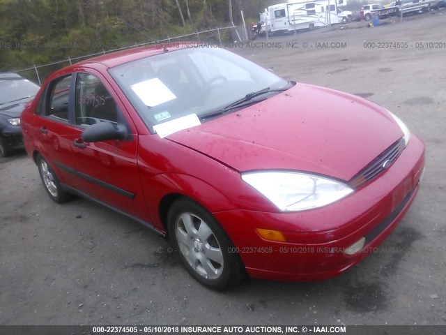 1FAFP34381W273168 - 2001 FORD FOCUS SE/SE SPORT RED photo 1