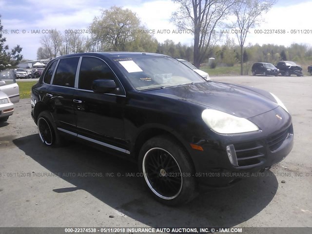 WP1AB29P49LA40764 - 2009 PORSCHE CAYENNE S BLACK photo 1