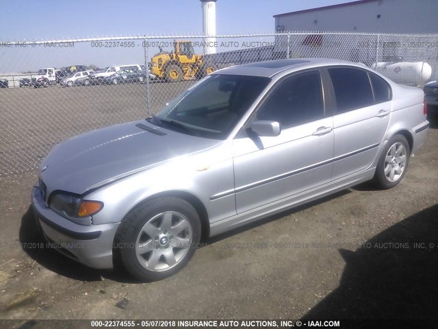 WBAEU33422PF71929 - 2002 BMW 325 XI SILVER photo 2