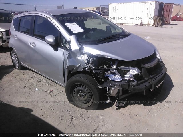 3N1CE2CP7FL429878 - 2015 NISSAN VERSA NOTE S/S PLUS/SV/SL/SR SILVER photo 1