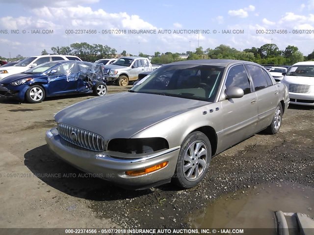 1G4CU541734197713 - 2003 BUICK PARK AVENUE ULTRA GOLD photo 2