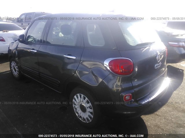 ZFBCFAAH2FZ031473 - 2015 FIAT 500L POP BLACK photo 3