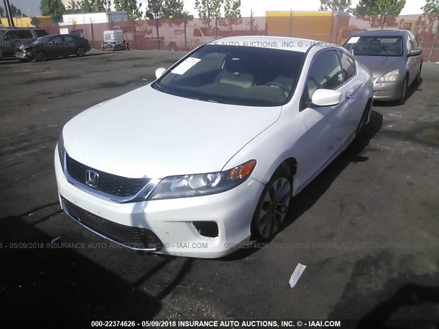 1HGCT1B37DA006588 - 2013 HONDA Accord LX-S WHITE photo 2