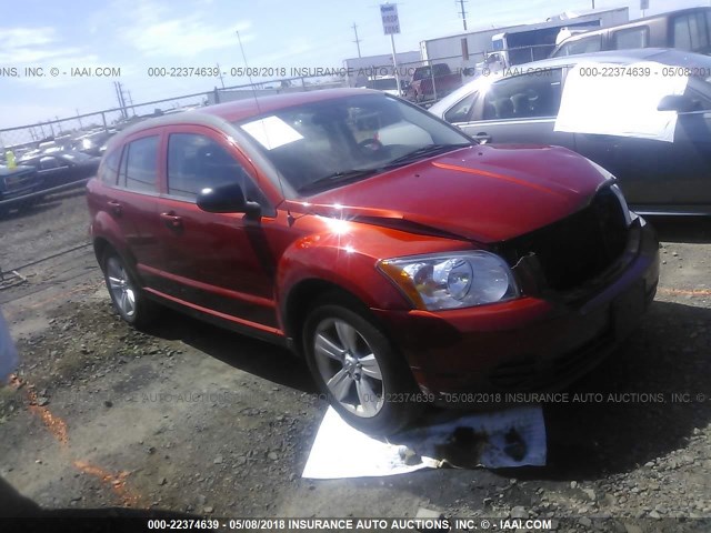 1B3HB48A19D112394 - 2009 DODGE CALIBER SXT ORANGE photo 1