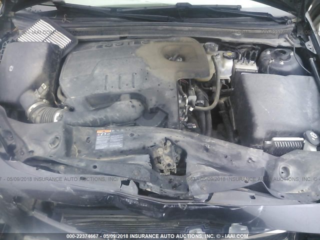 1G1ZA5EU5BF329038 - 2011 CHEVROLET MALIBU LS Boz foto 10