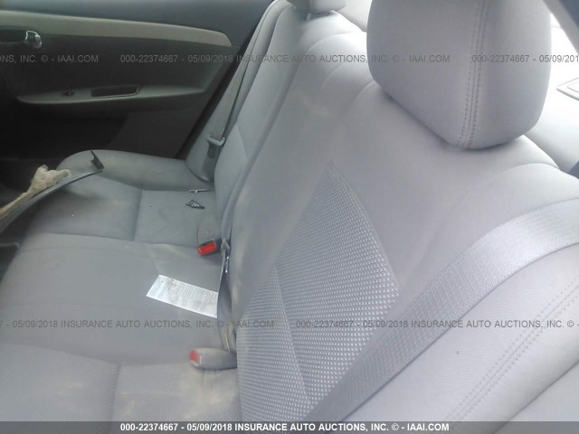 1G1ZA5EU5BF329038 - 2011 CHEVROLET MALIBU LS Boz foto 8