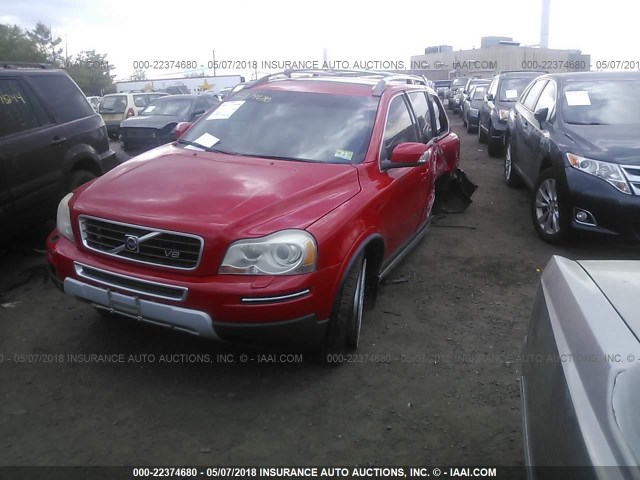 YV4CT852371375153 - 2007 VOLVO XC90 SPORT RED photo 2