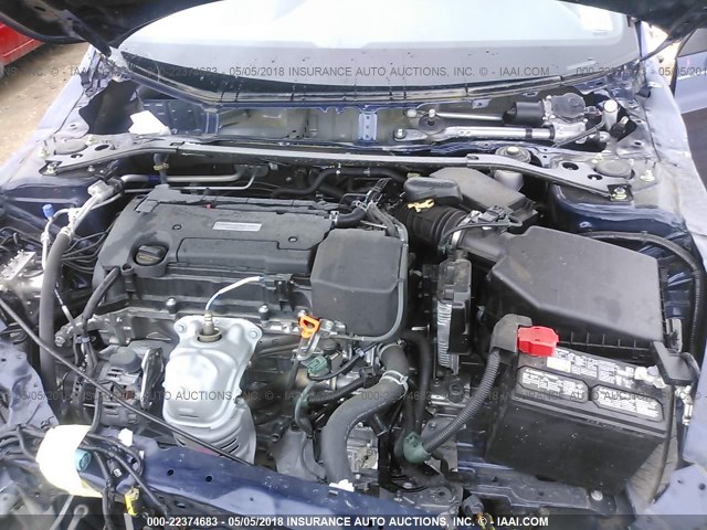 1HGCR2F56HA121270 - 2017 HONDA ACCORD SPORT 蓝色 照片 10