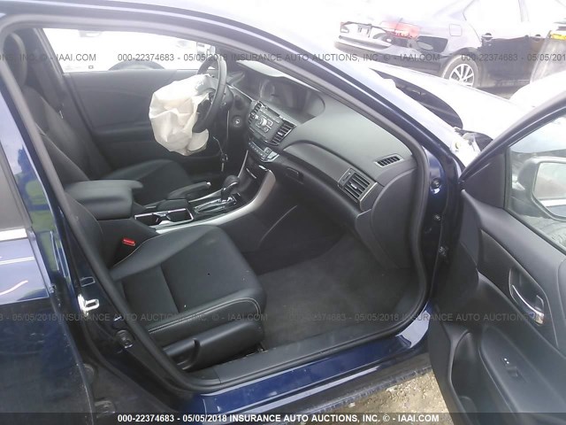 1HGCR2F56HA121270 - 2017 HONDA ACCORD SPORT 蓝色 照片 5