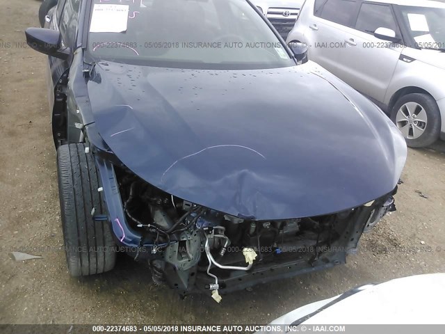 1HGCR2F56HA121270 - 2017 HONDA ACCORD SPORT 蓝色 照片 6