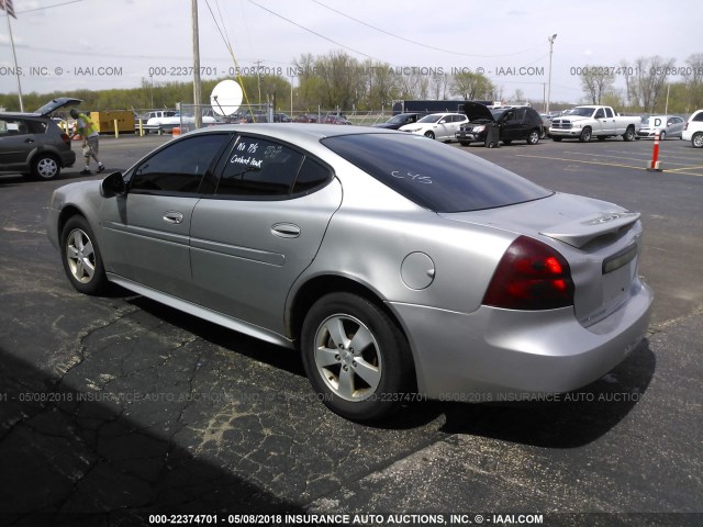 2G2WP552281105267 - 2008 PONTIAC GRAND PRIX ვერცხლისფერი ფოტო 3