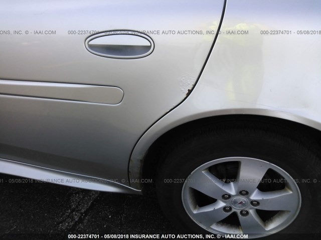 2G2WP552281105267 - 2008 PONTIAC GRAND PRIX ვერცხლისფერი ფოტო 6