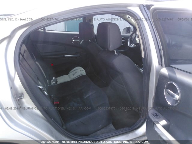 2G2WP552281105267 - 2008 PONTIAC GRAND PRIX ვერცხლისფერი ფოტო 8