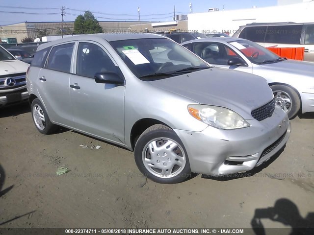 2T1KR32E23C162683 - 2003 TOYOTA COROLLA MATRIX XR SILVER photo 1
