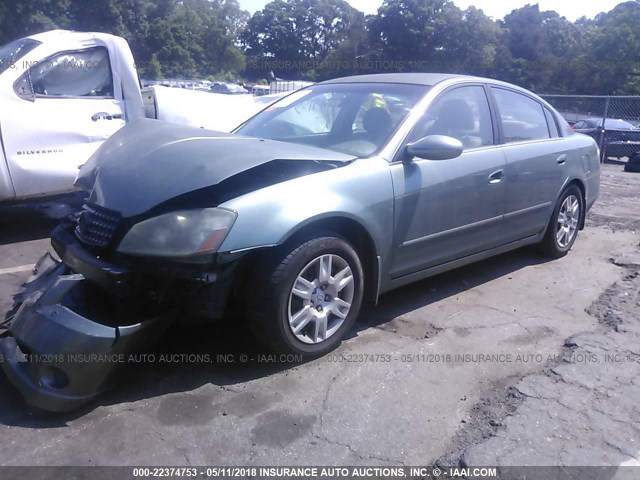 1N4AL11D95C277146 - 2005 NISSAN ALTIMA S/SL GREEN photo 2