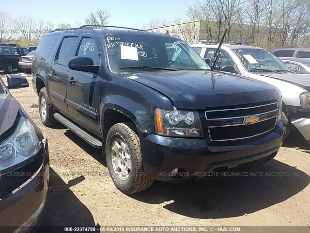 1GNFK26349J121873 - 2009 CHEVROLET SUBURBAN K1500 LT BLUE photo 1