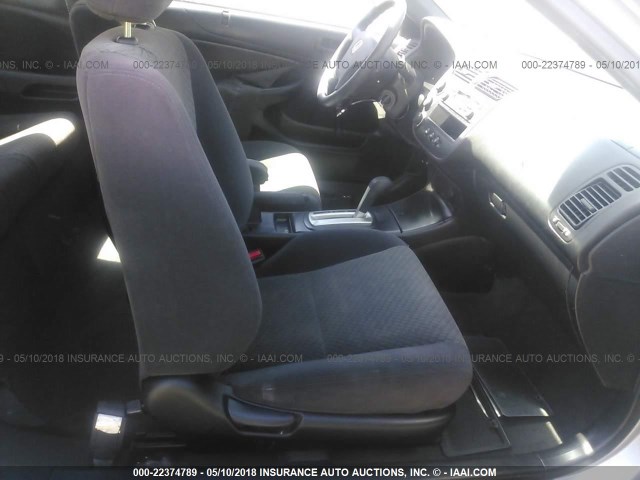 1HGEM22125L051227 - 2005 HONDA CIVIC DX VP Gümüş foto 5