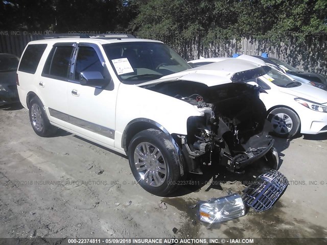 5LMFU275X7LJ07926 - 2007 LINCOLN NAVIGATOR WHITE photo 1