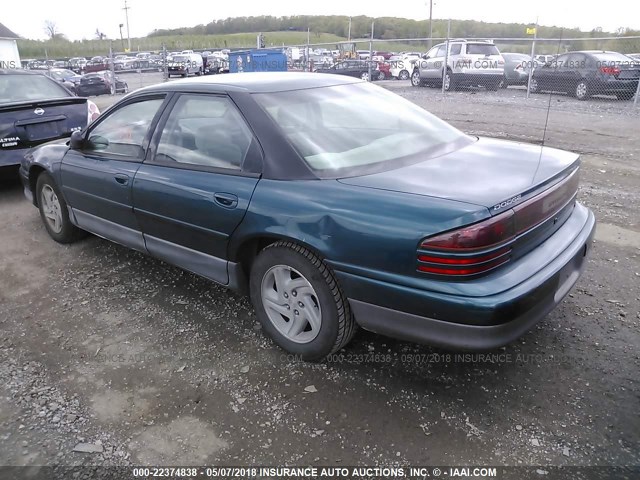 2B3HD56T5SH580125 - 1995 DODGE INTREPID ES TURQUOISE photo 3