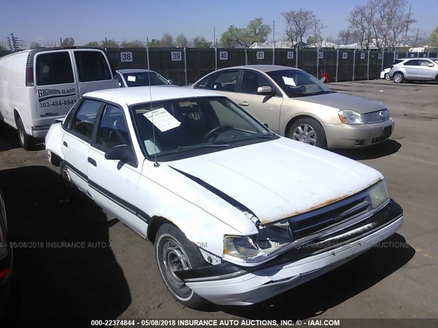 2FAPP36X6LB156942 - 1990 FORD TEMPO GL WHITE photo 1