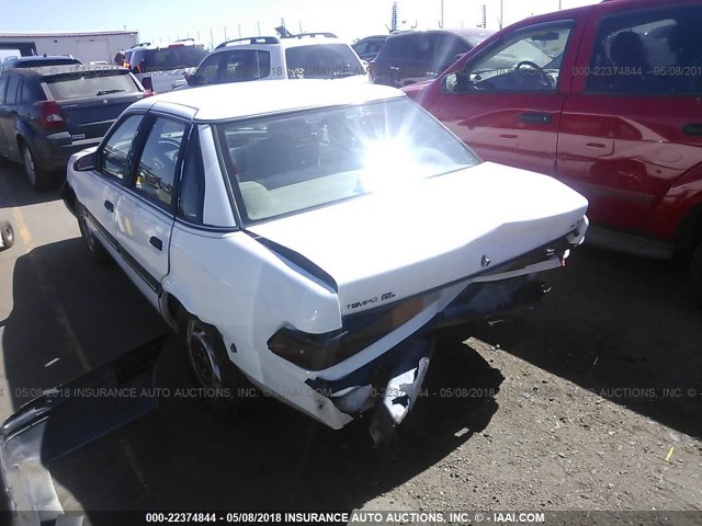 2FAPP36X6LB156942 - 1990 FORD TEMPO GL WHITE photo 6