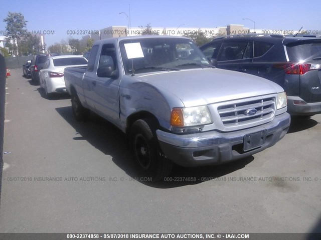 1FTYR14V32PB61022 - 2002 FORD RANGER SUPER CAB SILVER photo 1