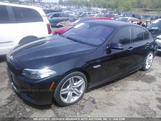 WBAKP9C52GD980878 - 2016 BMW 550 XI BLACK photo 2