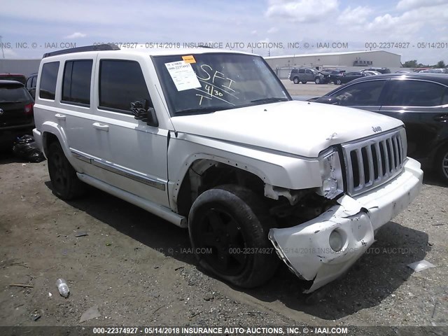 1J4RH4GK5AC113709 - 2010 JEEP COMMANDER SPORT თეთრი ფოტო 1