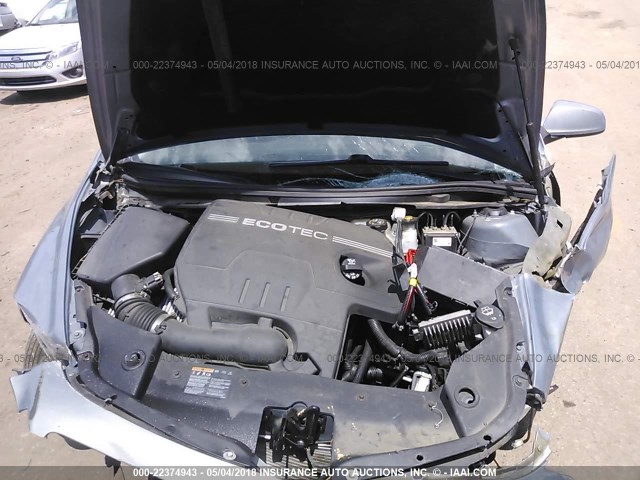 1G1ZH57B694243119 - 2009 CHEVROLET MALIBU 1LT 浅蓝色 照片 10