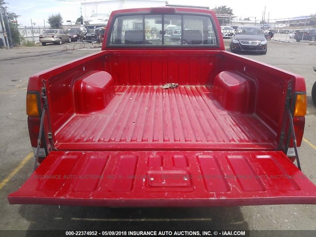 1N6SD11S2RC303714 - 1994 NISSAN TRUCK XE RED photo 8