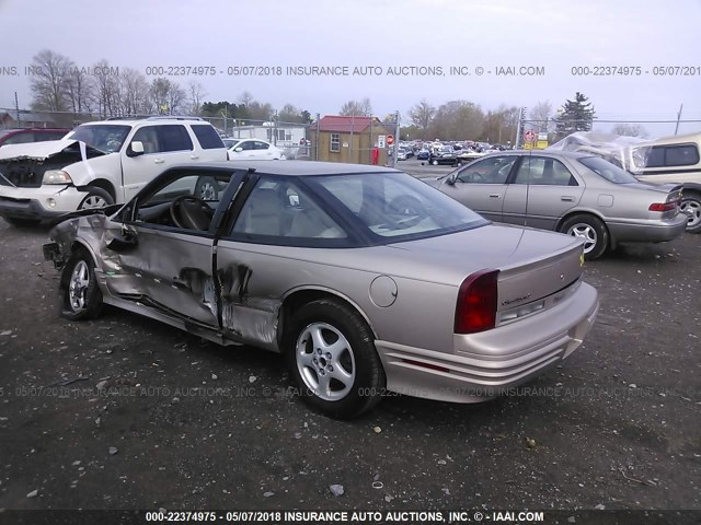 1G3WH12X0TF334033 - 1996 OLDSMOBILE CUTLASS SUPREME SL 金色 照片 3