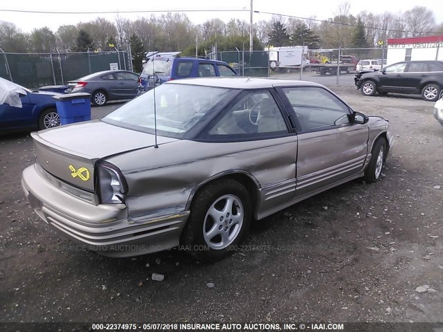 1G3WH12X0TF334033 - 1996 OLDSMOBILE CUTLASS SUPREME SL 金色 照片 4