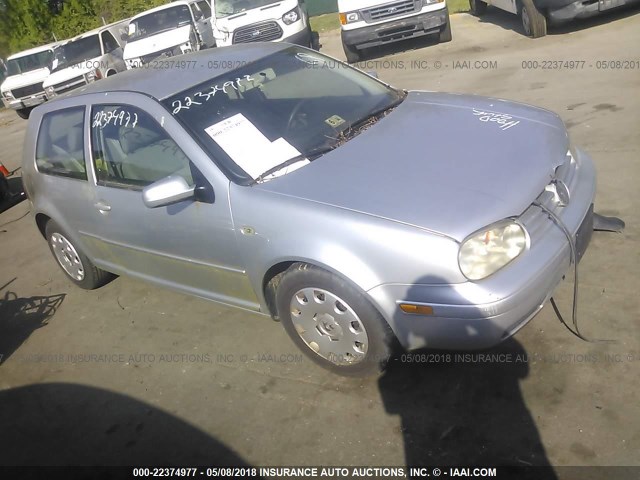 9BWBK61J834066683 - 2003 VOLKSWAGEN GOLF GL SILVER photo 1