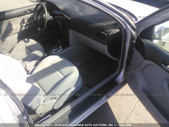 9BWBK61J834066683 - 2003 VOLKSWAGEN GOLF GL SILVER photo 5