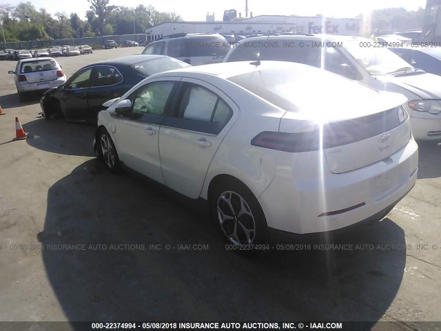 1G1RD6E46DU104297 - 2013 CHEVROLET VOLT SILVER photo 3