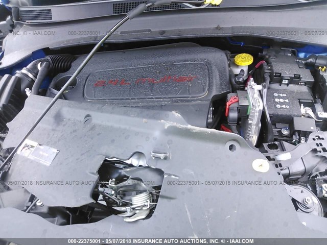 3C4NJCBB9JT134030 - 2018 JEEP COMPASS LATITUDE 蓝色 照片 10