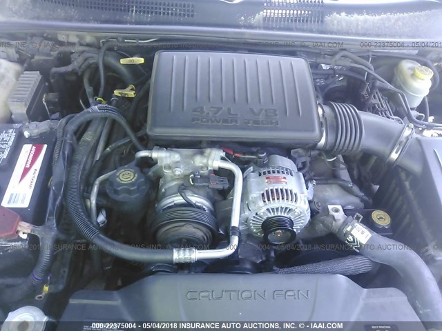 1J8GW58N13C614917 - 2003 JEEP GRAND CHEROKEE LIMITED SILVER photo 10