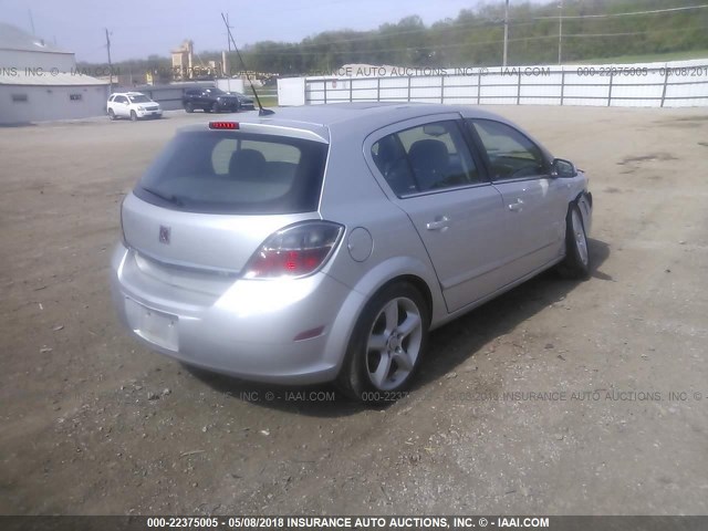 W08AT671485107010 - 2008 SATURN ASTRA XR SILVER photo 4