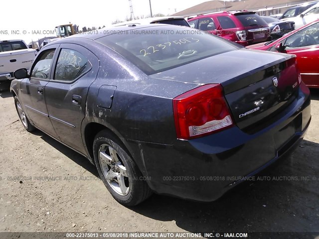 2B3CA3CV6AH247475 - 2010 DODGE CHARGER SXT GRAY photo 3